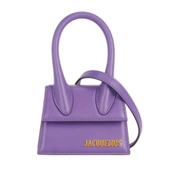 Le Chiquito Mini, Leather, Purple, DB, MII, 3*